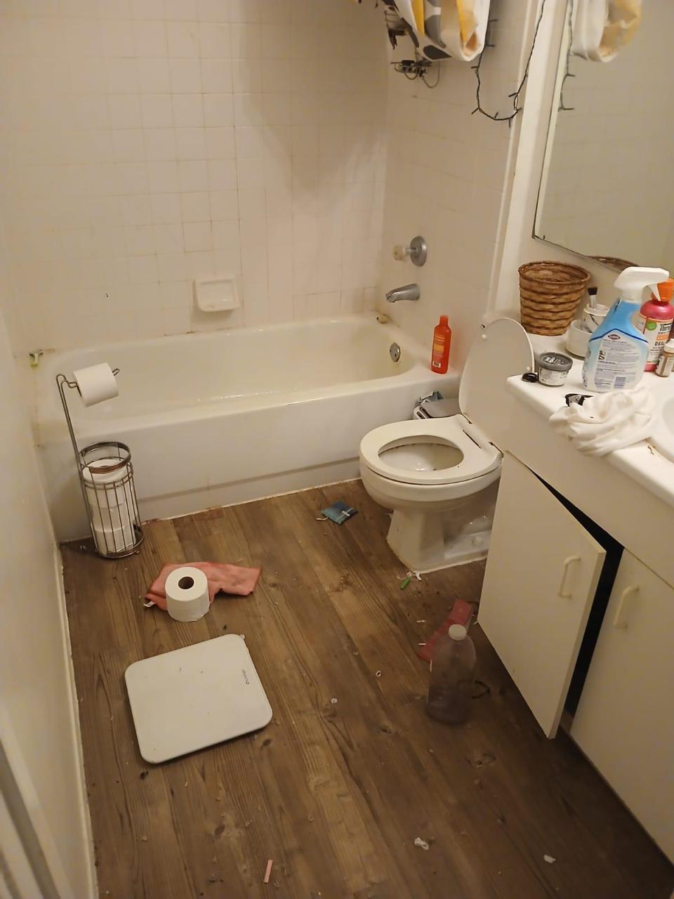 Before cleaning — example 2